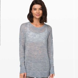 Lululemon Well Being Crew Sweater *Linen
